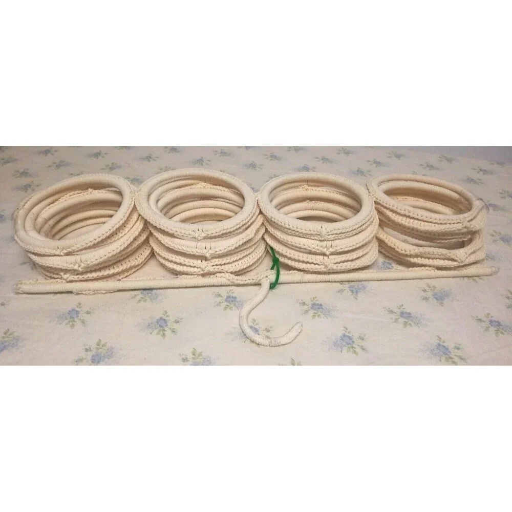 Ikea Hanger 28-rings Komplement 20143 Macrame Multi- Use Scarf Belt Space Saver
